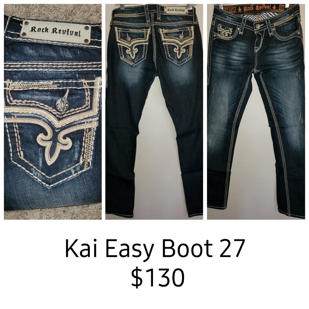 Kai Easy Boot Rock Revival Jeans